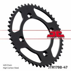 Rear Sprocket Steel Black