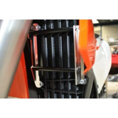 Radiator Braces Silver