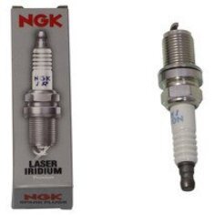 Laser Iridium Spark Plug Silver, White