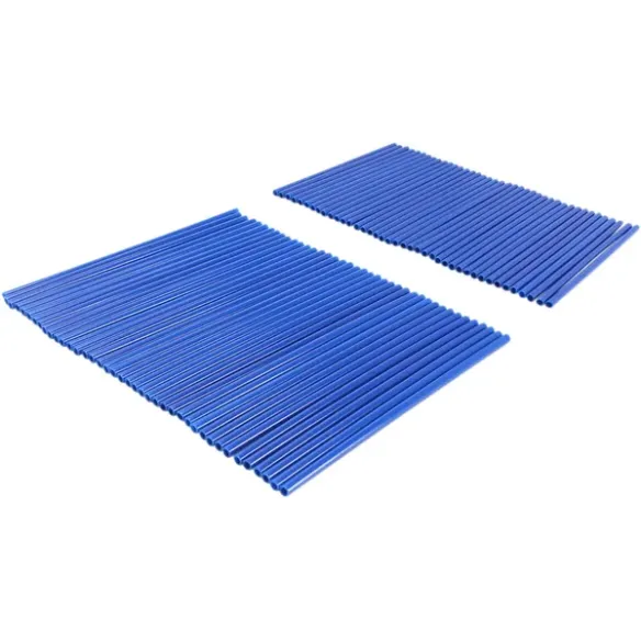Spokets Spoke Covers Wheel Trim Kit Blue, Natural