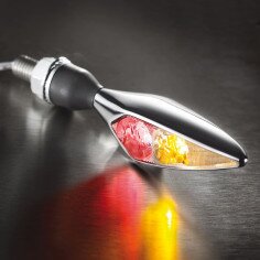 Rhombus Df Indicator + Rear-brake Light Chrome