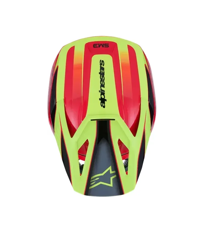 Alpinestars Sm3 Fray Helmet Red