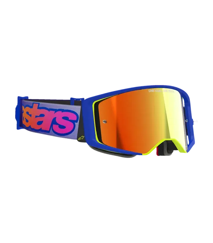Alpinestars Alpinestars Supertech Vision Vista Goggle Blue, Purple, Yellow