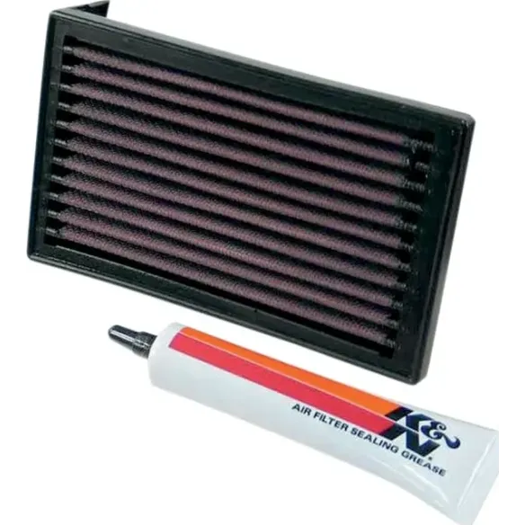 Oe Replacement High-flow Air Filter Black, Red