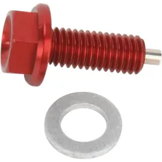 Magnetic Drain Plug Red