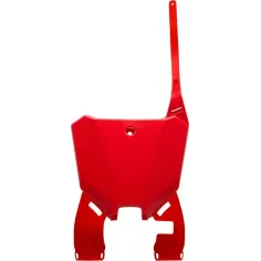 Number Plate Extension Red