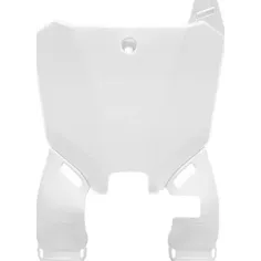 Number Plate Extension White