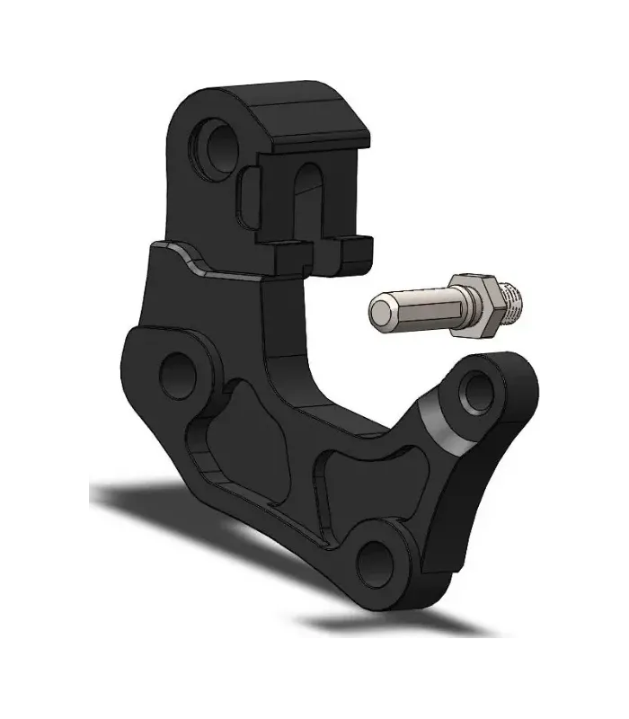 Adapter Bracket Brake Caliper Black