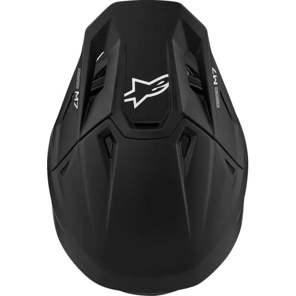 S-M7 Solid Helmet Black