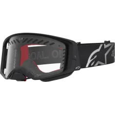Supertech Dura Air Fluid Goggle Silver, Black