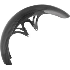 Carbon Fiber 21 Wrapper Front Fender Black