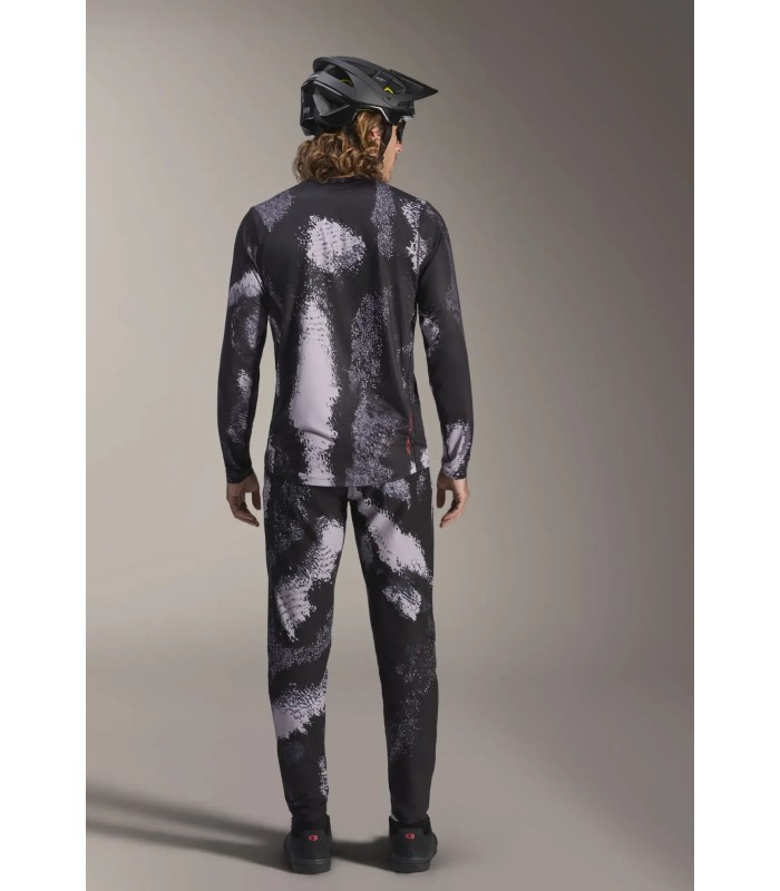 A-Dura Ride Long Sleeve Jersey Black Camo