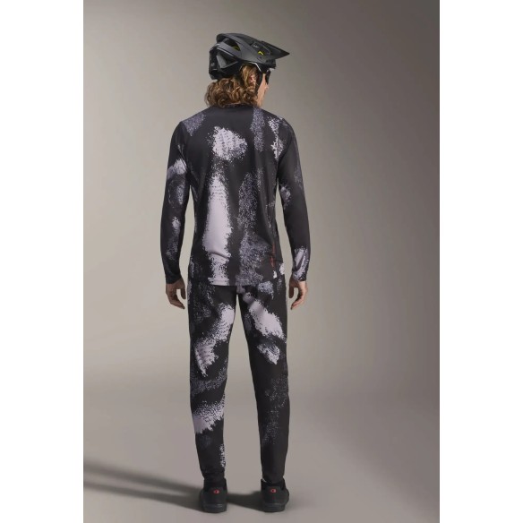 A-Dura Ride Long Sleeve Jersey Black Camo