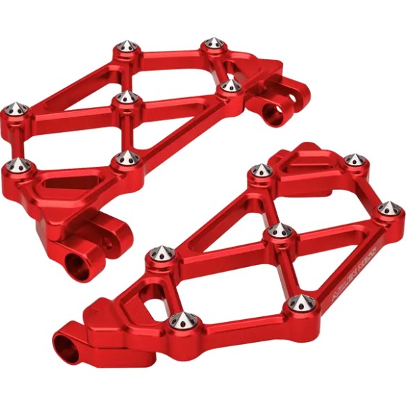Mini Diamond Floorboards Red