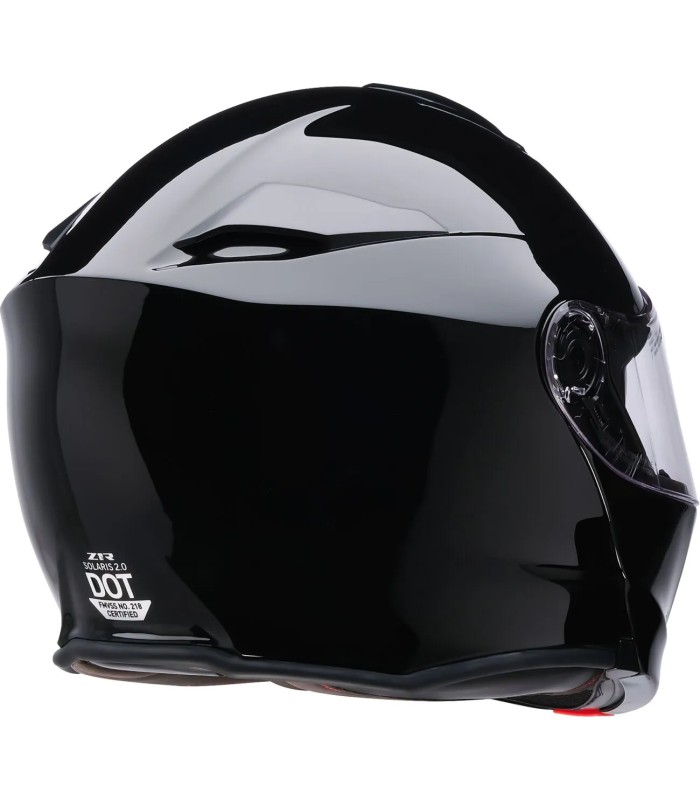 Solaris 2.0 Solid Modular Helmet Black