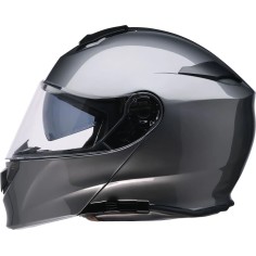 Solaris 2.0 Solid Modular Helmet Silver