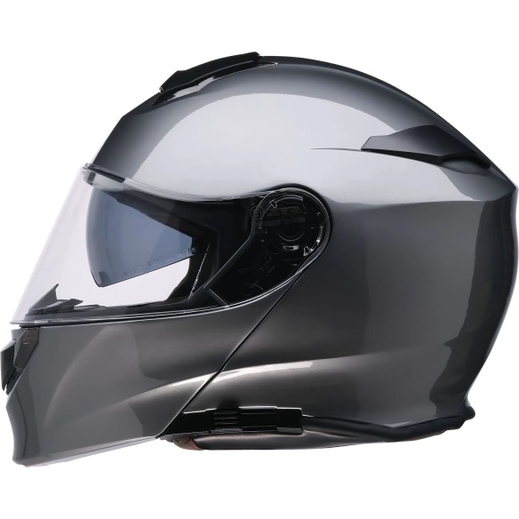 Solaris 2.0 Solid Modular Helmet Silver