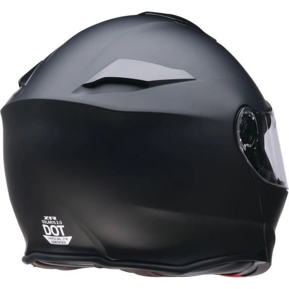 Solaris 2.0 Solid Modular Helmet Black