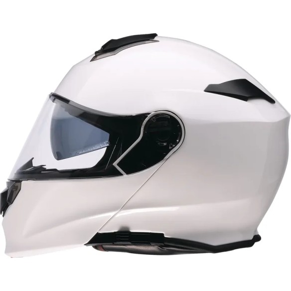 Solaris 2.0 Solid Modular Helmet White