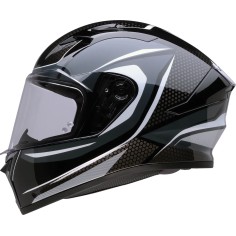 Talon Nighthawk Helmet Black, Gray, White