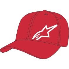 Corp Shift Multi Curved Bill Hat Red