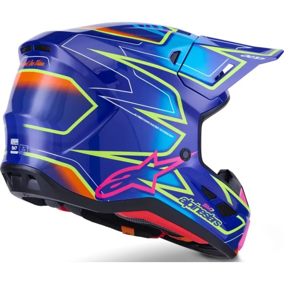 S-M7 Cast Helmet Blue