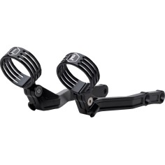Revo Arc Billet Remote Reservoir External Mounts Black