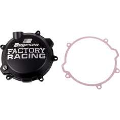 Clutch Cover Black, Powder-Coated