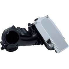 Throttle Body Cover Silver, Polished