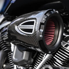 C4 Series Carbon Fiber Air Cleaner Kit Black