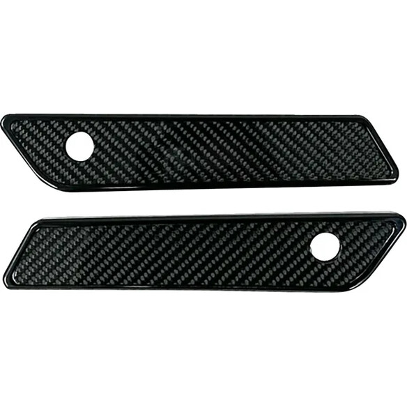 Saddlebag Latch Covers Black