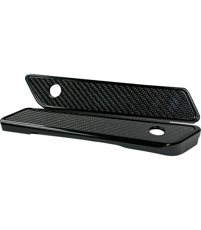 Saddlebag Latch Covers Black