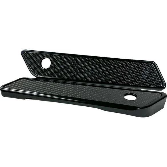 Saddlebag Latch Covers Black