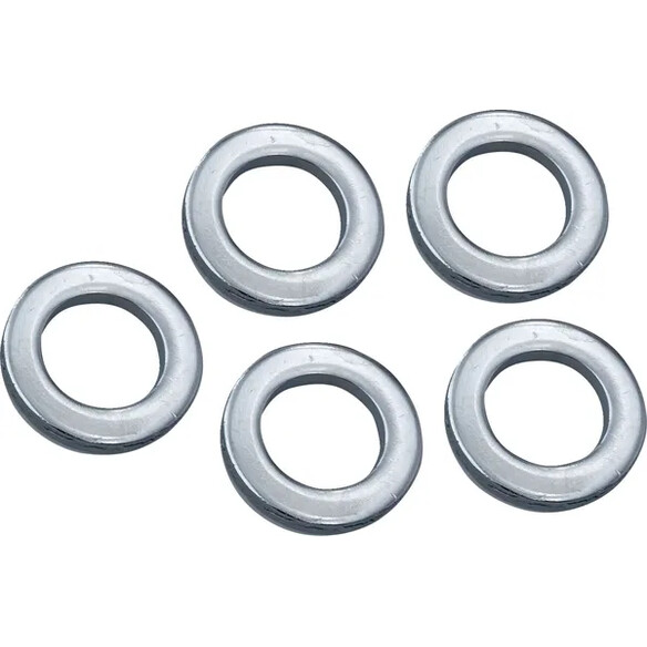 Chrome Axle Washer Silver