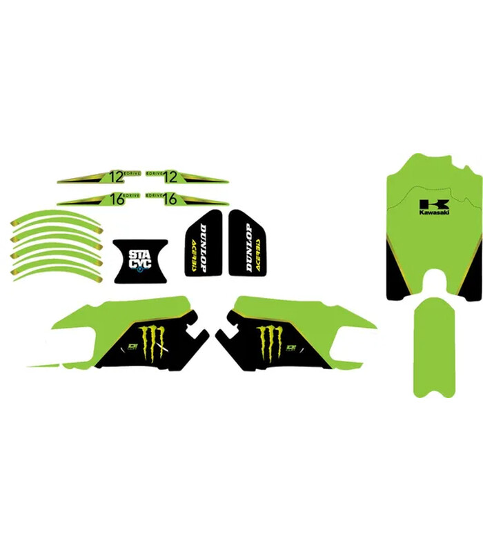 Stacyc Stability Cycle Graphics Kit Black, Green