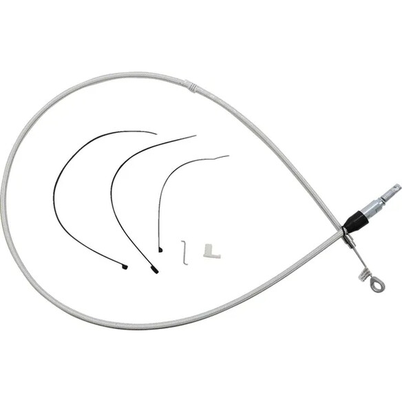 Sterling Chromite Ii Quick Connect Upper Clutch Cable Silver