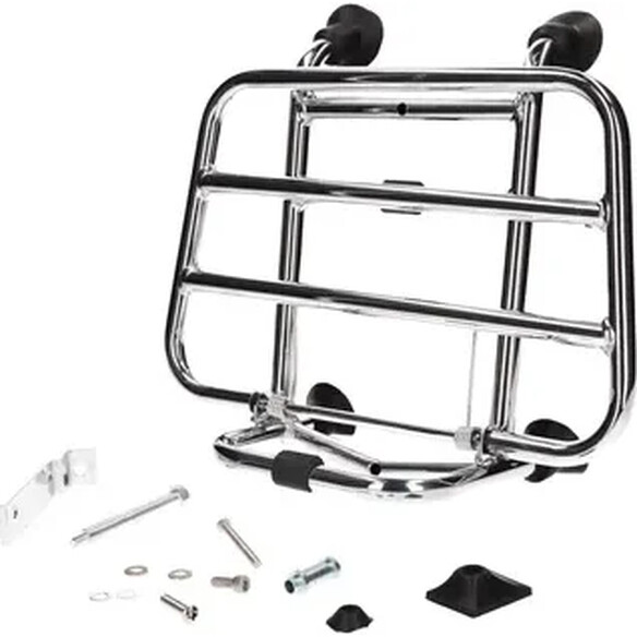 Front Luggage Rack Silver