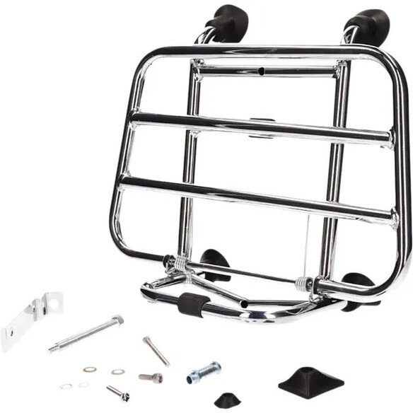 Front Luggage Rack Silver
