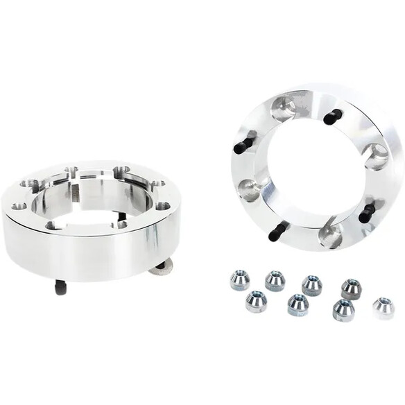 Wide Tracs Atv Wheel Spacer Silver