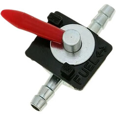 Fuel Tap Black, Silver