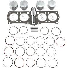 Forged Piston Kit With Head Gasket Aluminum