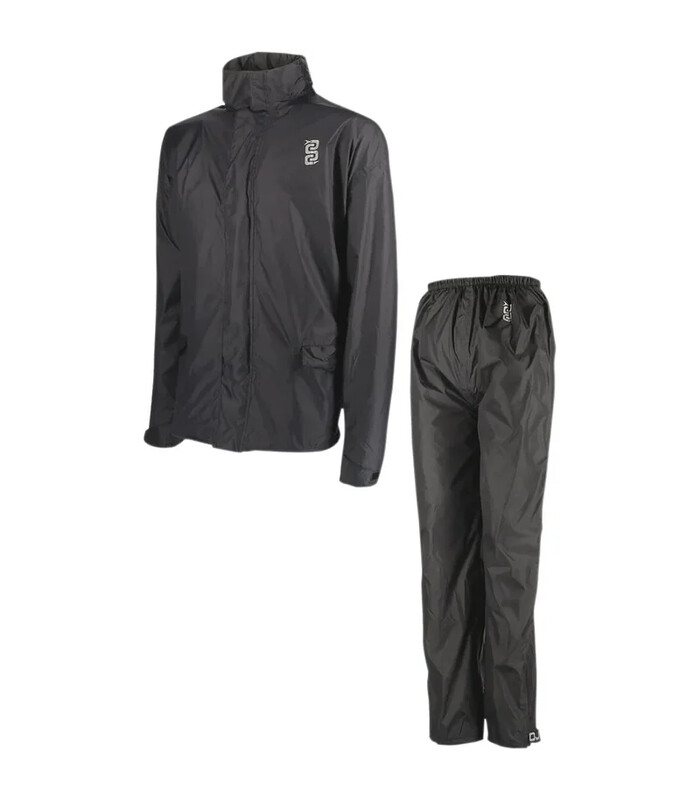 Completo System Two-Piece Rainsuit Black