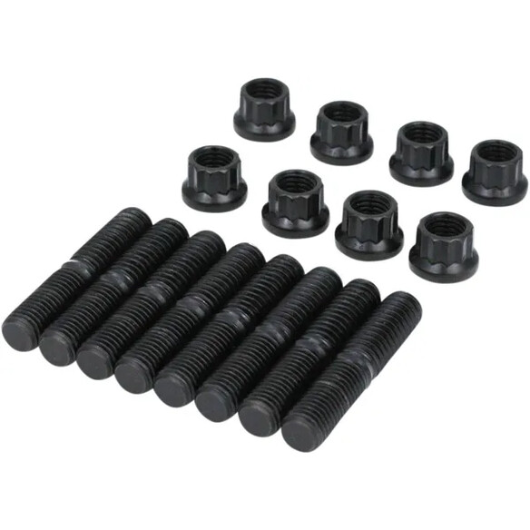 Rocker Arm Shaft Stud & Nut Kit Black