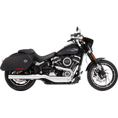 4 Muffler Slip-On For Softail Sport Glide Chrome