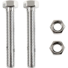 Rear Axle Adjuster Bolts Silver
