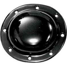 Smooth-Style Derby Cover Black, Gloss