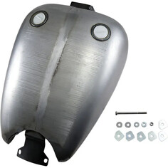 One-Piece 2 Extended Gas Tank Silver