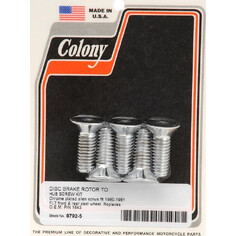 Rotor, Sprocket And Belt Mounting Hardware Kit Silver
