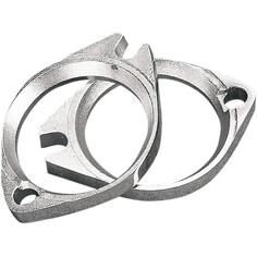 Chrome Intake Manifold Flange Silver