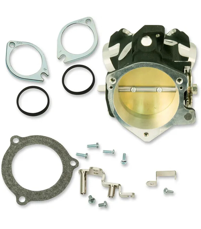 Throttle Hog Cable Operated Throttle Body Kit Black
